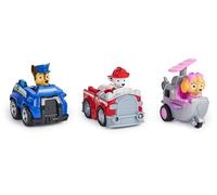 PAW PATROL, deluxe Rescue Racers (Deluxe Rescue Racers) con motore di ritiro - Assortito - Selezione casuale del personaggio