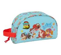 PAW PATROL DINO RESCUE - Beauty case grande per bambini, adattabile al carrello, ideale per bambini dai 5 ai 14 anni, comodo e versatile, qualità e resistenza, 26 x 16 x 9 cm