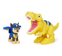 Paw Patrol, Dino Rescue Chase e Dinosaur Action Figure Set per Bambini dai 3 Anni in su, Colore Grey, 6059509