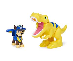 Paw Patrol, Dino Rescue Chase e Dinosaur Action Figure Set per Bambini dai 3 Anni in su
