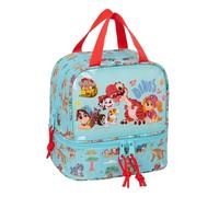 PAW PATROL DINO RESCUE - Portamerienda, qualità e massima resistenza, porta cibo, ricreazione, spuntino e colazione, 20 x 15 x 20 cm