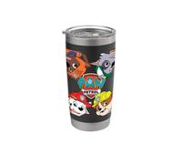 Paw Patrol Faces In Quattro Angoli Bicchiere termico in acciaio inox doppia parete