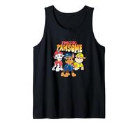 Paw Patrol Feeling PAWsome Pup Trio Gradient Text Canotta