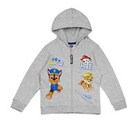 PAW PATROL Felpa con cappuccio grigia con cappuccio, grigio., 98