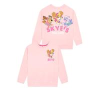 Paw Patrol Felpa Ragazza | Felpa Bambina Skye | Maglione Ragazza con Glitter | Abbigliamento Bambina | Rosa 18-24 Mesi