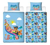 Paw Patrol Frigo Set Copripiumino Singolo Cielo Divertente Bambini 2-in-1 Design