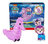 Paw Patrol - Gioco di action figure Aqua Pups Coral e Cavalluccio marino, Giocattoli per bambini a partire da 3 anni, colore (Spin Master 6066150)