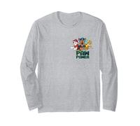Paw Patrol Group Shot Left Chest Paw Power Maglia a Manica
