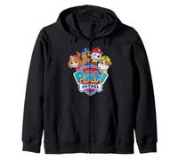 Paw Patrol Gruppo Con Logo Felpa con Cappuccio