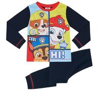 Paw Patrol Hi! - Marshall Rubble Chase Set Pigiama a Maniche Lunghe per Ragazzi - 4-5 Anni: 110cm