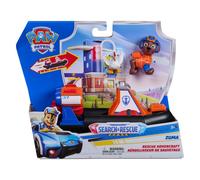 Paw Patrol: Search & Rescue, Veicolo Acquatico Hovercraft di Salvataggio di Zuma, con 2 Personaggi, Barca Giocattolo a Retrocarica, Giocattoli per Bambini e Bambine, 3+ Anni