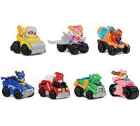 PAW PATROL: Il film Mighty, 7 pezzi Pup Squad Racers, set regalo con auto giocattolo Liberty, adatto per bambini dai 3 anni in su