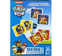 Paw Patrol, il Gioco delle Coppie, 72 schede, adatto a bambini dai 3 anni in sù, 6033301