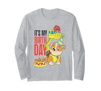 Paw Patrol It's My Birthday Happy Birthday Rubble Maglia a Manica