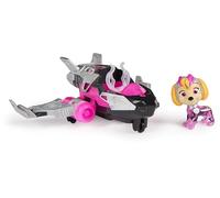 Paw patrol, jet di skye tematizzato paw patrol: il super film, con luci e suoni, giochi paw patrol per bambini e bambine, 3+ anni