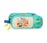 Paw Patrol Joumma Pawsome vibes Astuccio scolastico, astuccio per bambini, realizzato in poliestere, dimensioni perfette da portare nello zaino o nel portafoglio., blu, Astuccio
