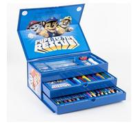 Paw Patrol Kids - Set completo per colorare con matite, pastelli, acquerelli e accessori, regalo creativo ed educativo per bambini.
