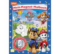 PAW Patrol Kindergartenheft: Mein Magnet-Malbuch: Mit magnetischem Rahmen und 15 Magnete zum Ausmalen | Kreativer Malspaß ab 4 Jahren