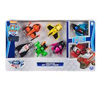 Paw Patrol La PATROUILLE - Confezione di 7 veicoli in metallo vero jet to the rescue - Confezione completa di 7 veicoli in metallo con figure Mission Voltige - 6058354 Giocattolo per bambini 3