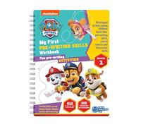 Paw Patrol - Libro di attività "My First Pre-Writing Skills" (lingua italiana non garantita), dai 2 anni in su, per costruire il controllo della matita, abilità di prescrittura, rilegatura ad anelli,