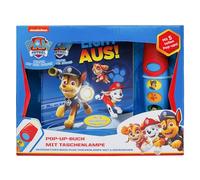 PAW Patrol, Licht aus! - Pop-up-Buch mit Taschenlampe - Bilderbuch mit 5 coolen Geräuschen - Interaktives Buch mit 5 interaktiven Pop-ups! - Geschenk für Kinder ab 3 Jahren