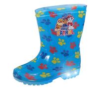 Paw Patrol Light Up Wellington Boots Boys Boots Kids Chase Wellies Marshall Gift