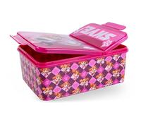 PAW Patrol Lunch Box Bambini con 2 Scomparti - Scatola Porta Merenda Skye Rosa - Lunchbox PAW Patrol per Scuola e Asilo - Contenitore Snack BPA Free