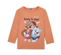 PAW PATROL Maglia a maniche lunghe con Skye, Everest e Liberty 82207 arancione, Colore: arancione., 98