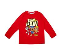 PAW PATROL Maglia a maniche lunghe per ragazzi in diversi, Colore: rosso, 128