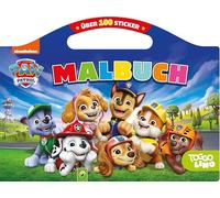 PAW Patrol Malbuch: Mit über 100 Stickern