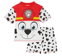Paw Patrol Marshall Pigiama a Maniche Corte per Bambini - 100% Cotone - 3-4 Anni: 104cm