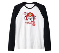 Paw Patrol Marshall Rescue Air Action Pose Stile Classico Maglia con Maniche Raglan