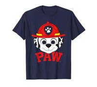 Paw Patrol Marshall Retro Fire Rescue Adventure Pup Opera d'Arte Maglietta