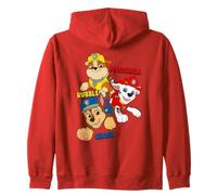 Paw Patrol Marshall Rubble Chase Jumping Felpa con Cappuccio
