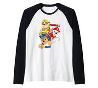 Paw Patrol Marshall Rubble Chase Jumping Maglia con Maniche Raglan