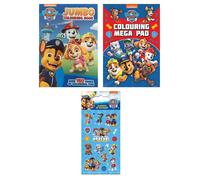Paw Patrol Mega Pad, Libro Da Colorare Jumbo E Pacchetto Di Adesivi Pup Power