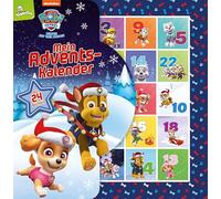PAW Patrol Mein Adventskalender: 24 Büchlein aus stabiler Pappe mit Aufhängern in wiederverschließbarer Box. Für Kinder ab 3 Jahren.