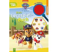 PAW Patrol Mein Lernspielbuch mit Löselupe: Lernspaß für Kinder ab 4 Jahren