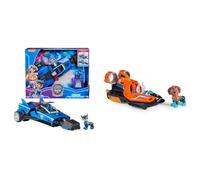 Paw Patrol, Mighty Cruiser di Chase, con Luci e Suoni, dal Super Film, Giochi Bambini e Bambine, 3+ Anni & Aeroscafo di Zuma Tematizzato Super Film, con Luci e Suoni, Giochi Bambini e Bambine