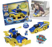 Paw Patrol Mighty Pups Charged Up Chase Transforming Deluxe veicolo Luci E Suoni