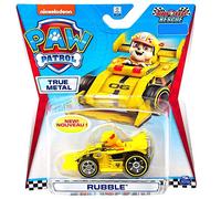 PAW PATROL Mini Veicoli True Metal 1:55 | La Serie Classica The-Cast, Cifra:Race Rescue Rubble