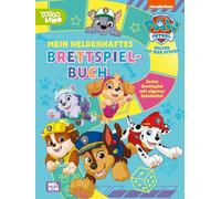 PAW Patrol Mitmachbuch: Mein heldenhaftes Brettspielbuch: Jedes Brettspiel mit eigener Spielseite! | Einfache Gesellschaftsspiele für den Familien-Spieleabend zu Hause ab 4 Jahren