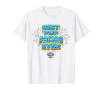 Paw Patrol Mother's Day Best Pup Mom Maglietta