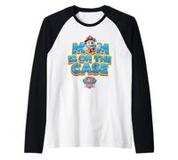 Paw Patrol Mother's Day Mom Is On The Case Maglia con Maniche Raglan