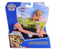 Paw Patrol, Motocicletta di Salvataggio di Liberty, Moto Giocattolo con Personaggio da Collezione, Giochi per Bambini e Bambine, 3+ Anni