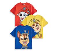 Paw Patrol Multicolore Big Character Confezione multipla da 3 magliette a manich