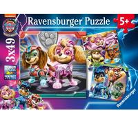 Paw Patrol nel film grande puzzle 3x49 pezzi