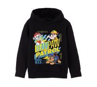 Paw Patrol Nero Team Paw Felpa Ragazzi