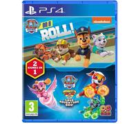 Paw Patrol: On a Roll! & Paw Patrol: Mighty Pups Save Adventure bay Bundle PS4 - - Playstation 4