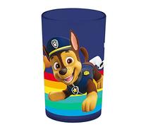 PAW PATROL p:os 29964049 Bicchiere per bambini, motivo, riutilizzabile, con circa 250 ml di capacità, contenitore per bevande fredde